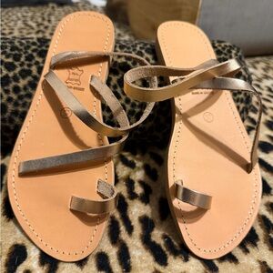 Tan Leather Sandals